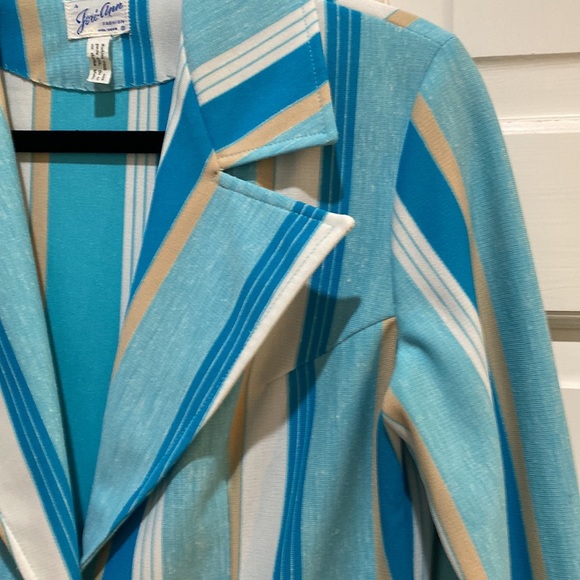 Vintage striped blazer - Picture 3 of 4